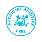 Artificial Additive Free product certification badge