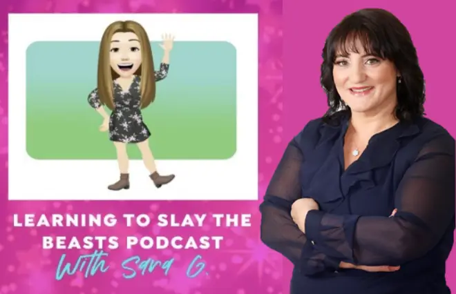 Dr. Roseann Capanna-Hodge featured on the Learning to Slay the Beasts podcast with Sara G.