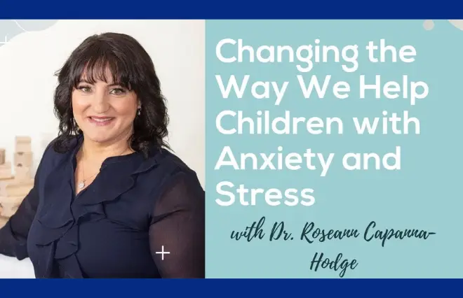 Dr. Roseann Capanna-Hodge discussing anxiety management strategies