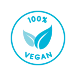 100% Vegan product certification badge