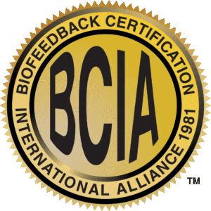 Logo for Biofeedback Certification International Alliance 1981 - Dr. Roseanne Neurofeedback Webinar