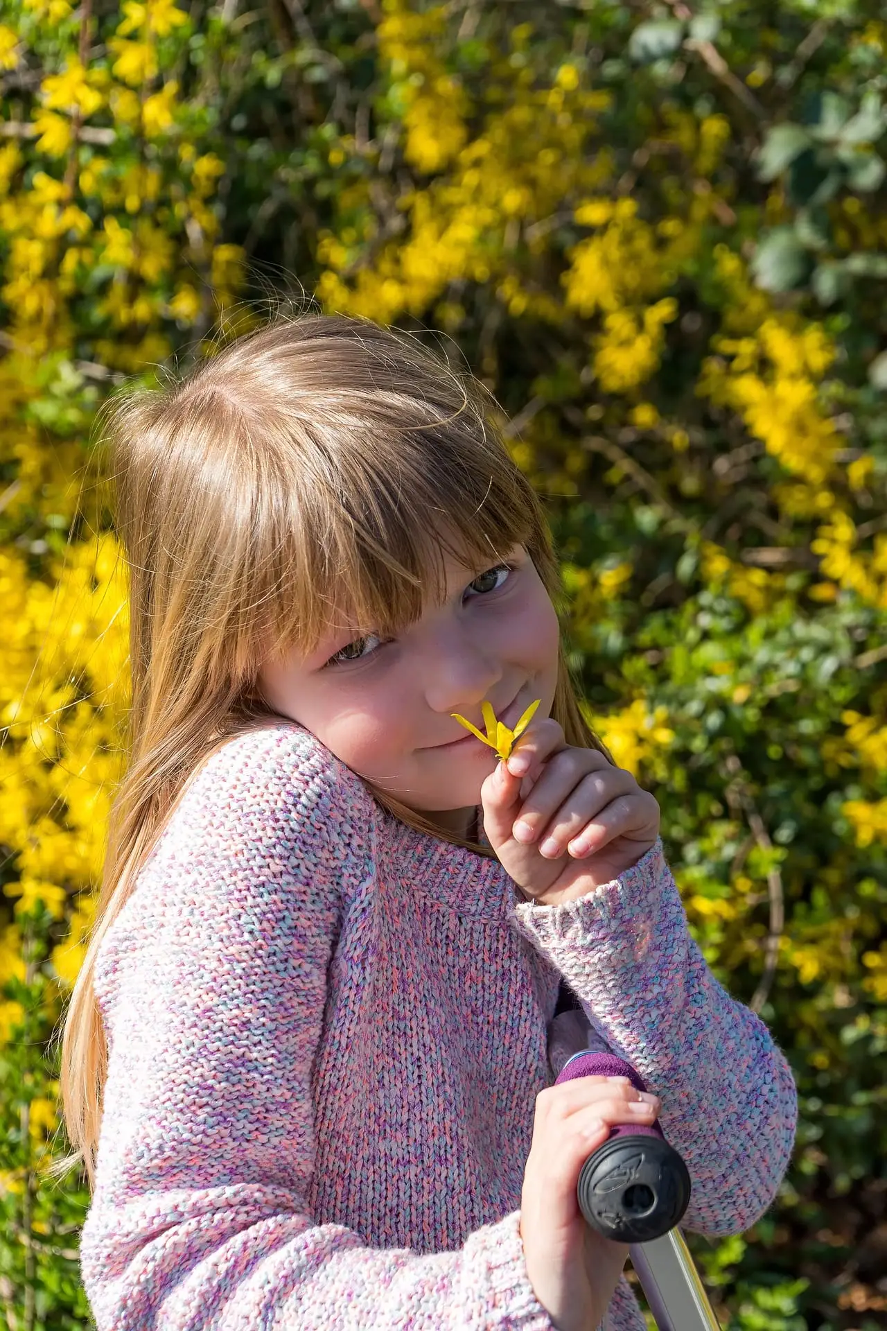 young girl with social anxiety