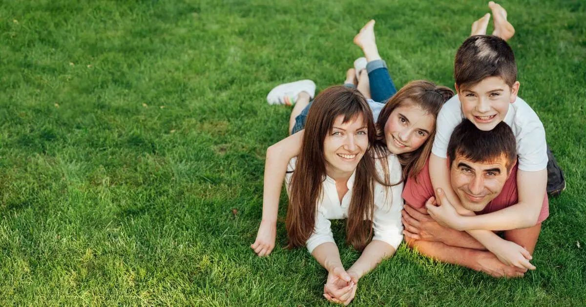 family with children