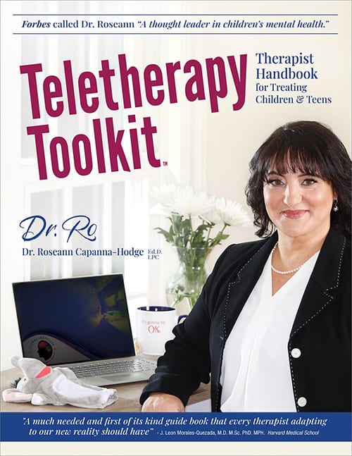 The cover of the teletherapy toolkit.