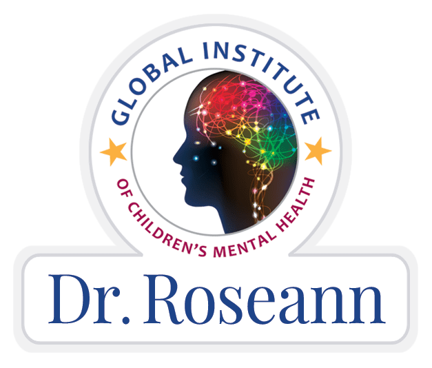 The logo for the global institute of children's mental health dr rosean.