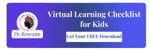 virtual learning checklist for kids