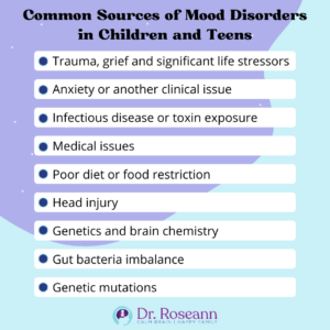 Common Sources of Mood Disorders in Children and Teens