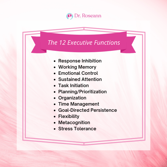 12 Executive Functions