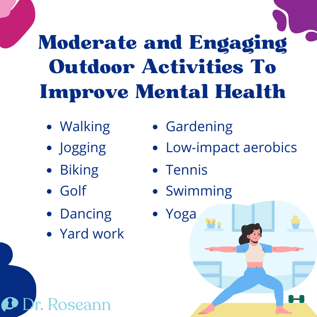 Moderate and Engaging Outdoor Activities To Improve Mental Health