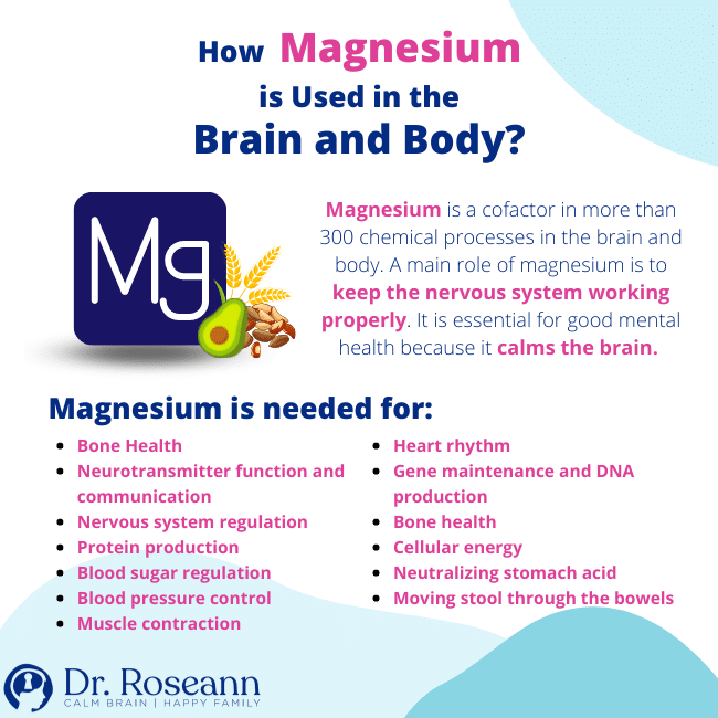 How Magnesium is Used in the Brain and Body?