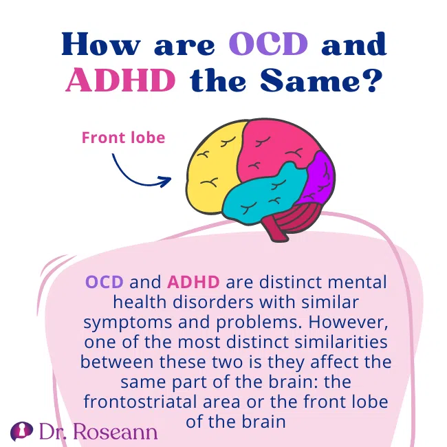 How are OCD and ADHD the Same