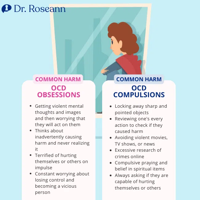 Common Harm OCD Obsessions