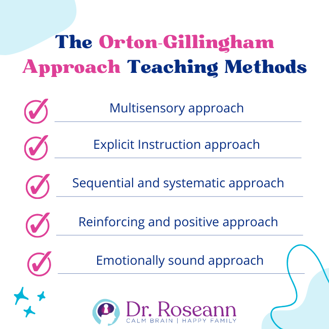 The Orton-Gillingham Approach Teaching Methods