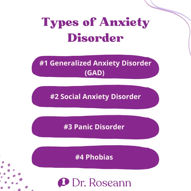 Types of Anxiety Disorder