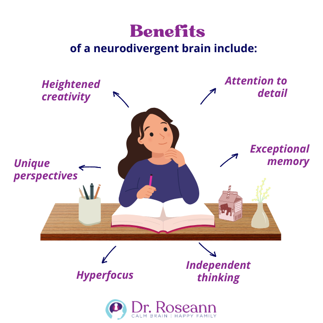 Benefits of a neurodivergent brain