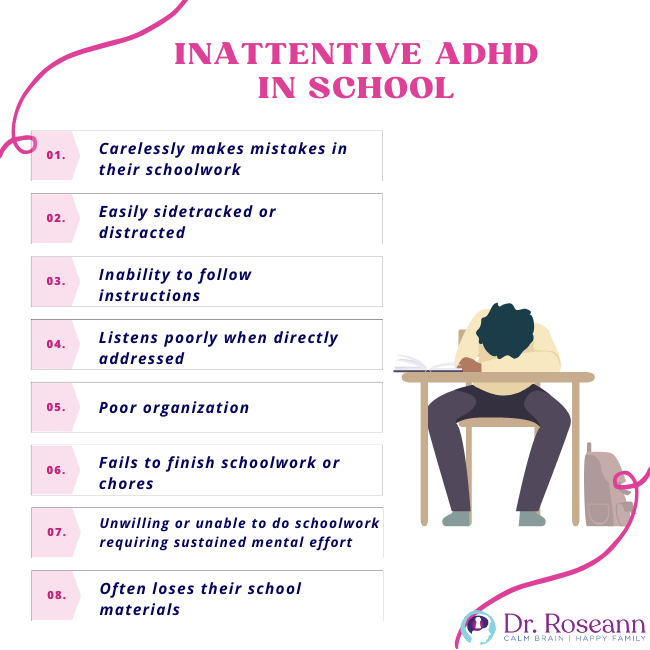 Inattentive ADHD in School
