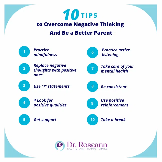 10 Tips to Overcome Negative Thinking And Be a Better Parent