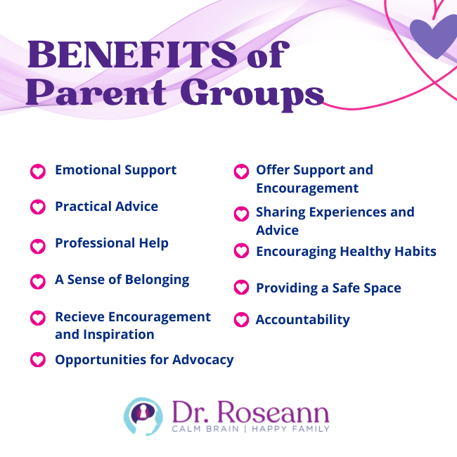 Benefits of Parent Groups