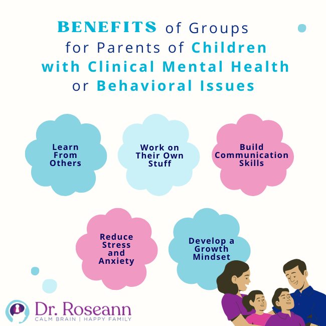 Benefits of Groups for Parents of Children with Clinical Mental Health or Behavioral Issues