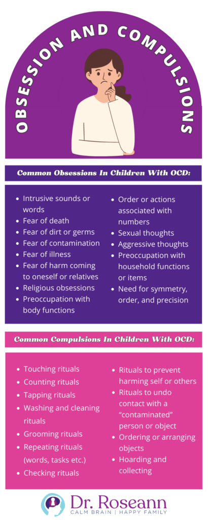Obsession and Compulsions in Children with OCD