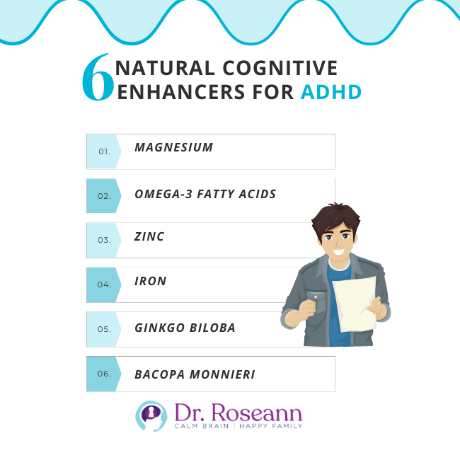 6 Natural Cognitive Enhancers for ADHD