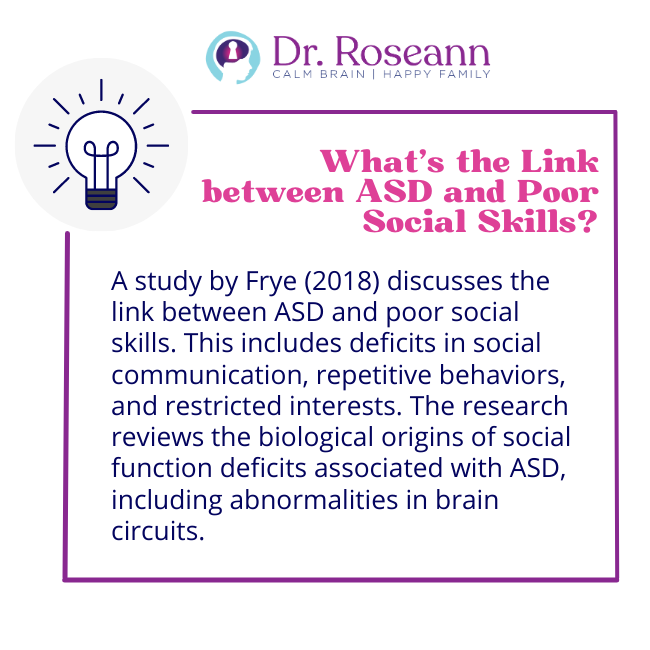 What's the Link between ASD and Poor Social Skills