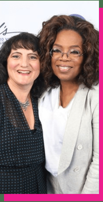 Dr. Roseann and Oprah Winfrey