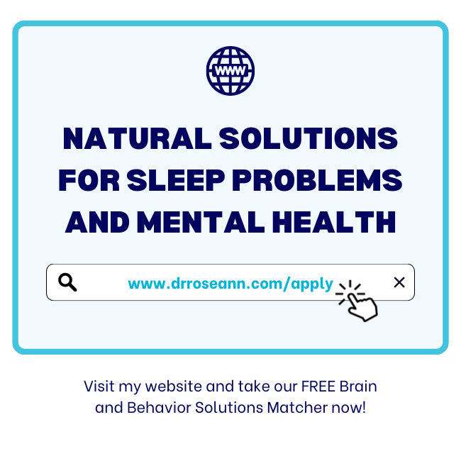 Natural Solutions for Sleep Problems and Mental Health