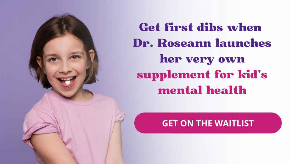 supplement for kid's mental health