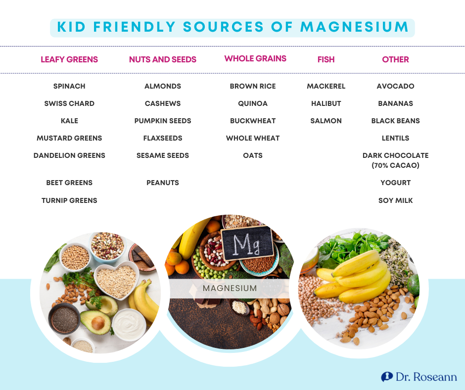 Kid Friendly Sources of Magnesium