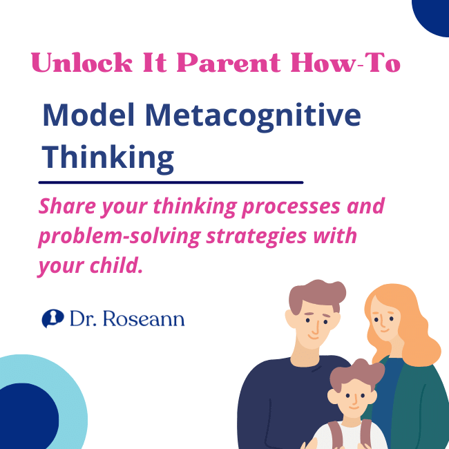 Model Metacognitive Thinking