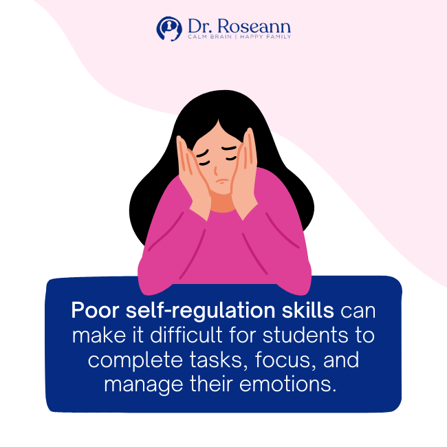 Poor self-regulation skills