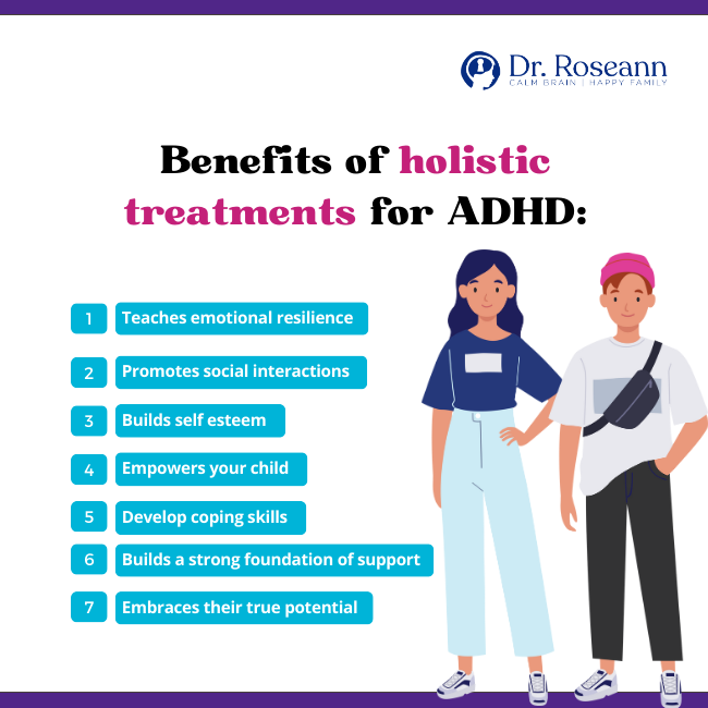Benefits of holistic treatments for ADHD