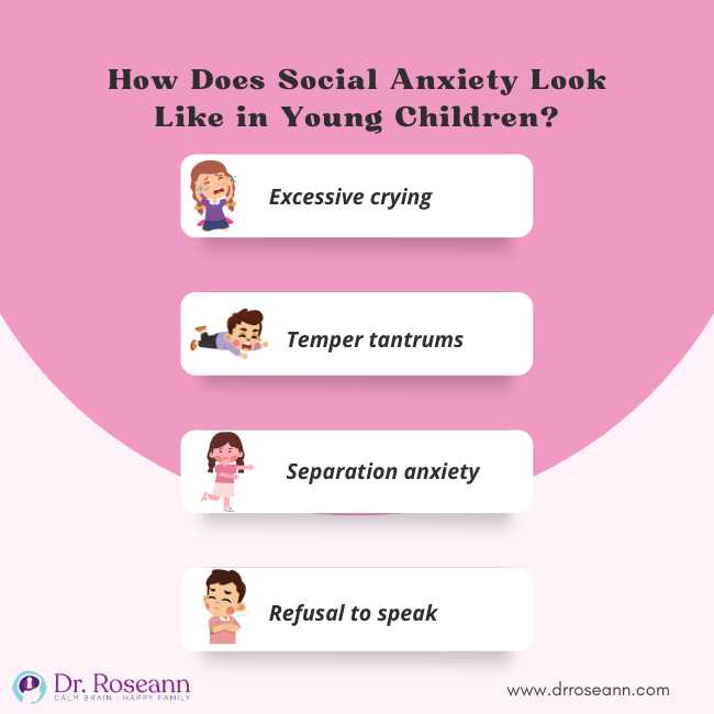social anxiety in young children