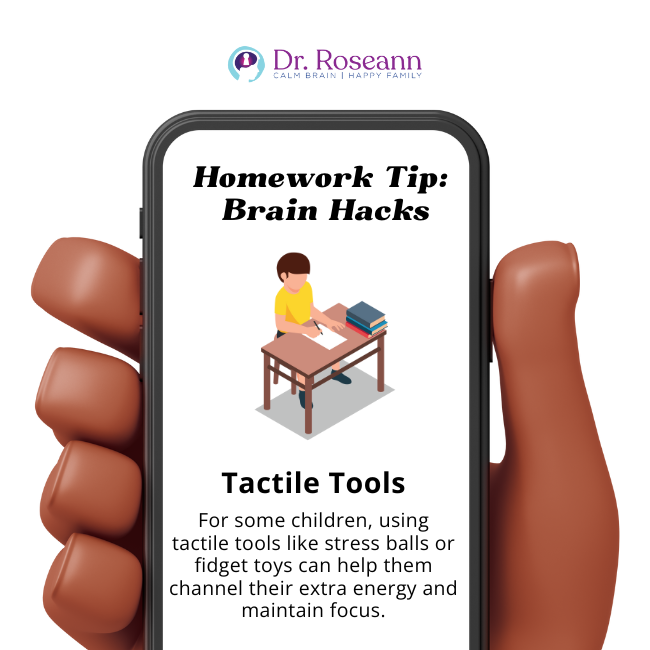 Homework Tip - Brain Hacks