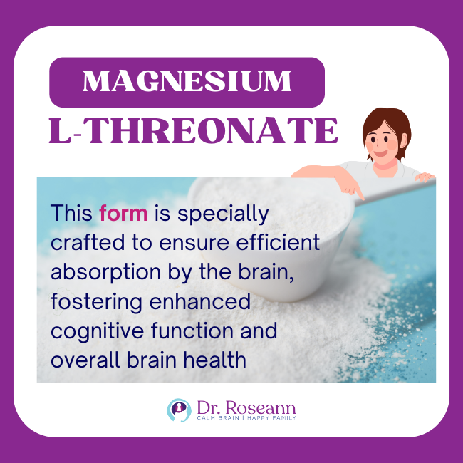 magnesium l threonate ensures efficient absorption by the brain