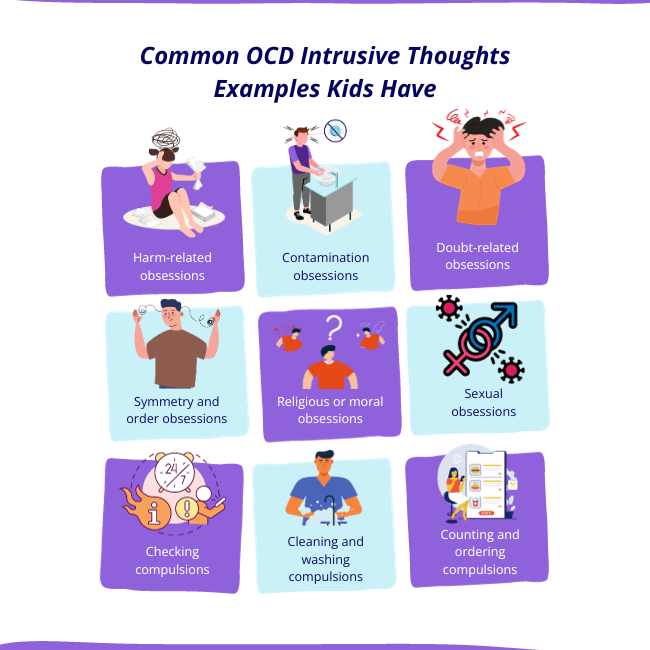 Common OCD Intrusive Thoughts Examples Kids Have