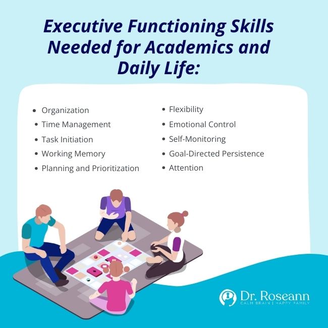 Executive Functioning Skills Needed for Academics and Daily Life