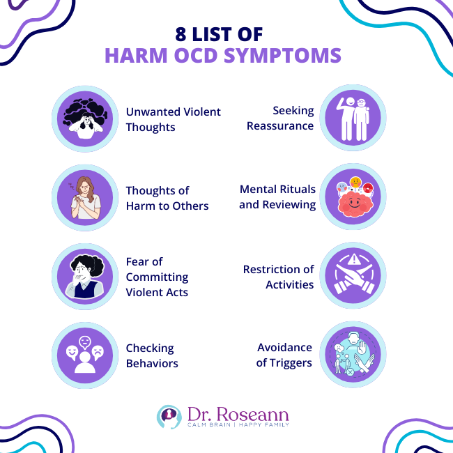 List of Harm OCD Symptoms