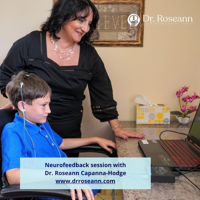 Research demonstrated a 90 percent of children with ADHD improved after 40 sessions of Neurofeedback