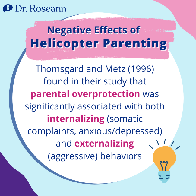 negative effects of helicopter parenting