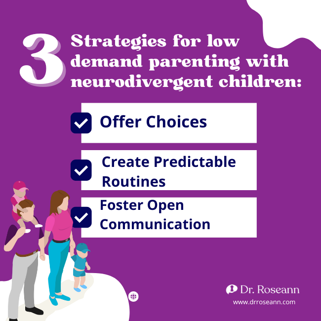 3 strategies for low demand parenting