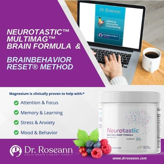 Neurotastic™ MultiMag™ Brain Formula & BrainBehaviorReset® Method