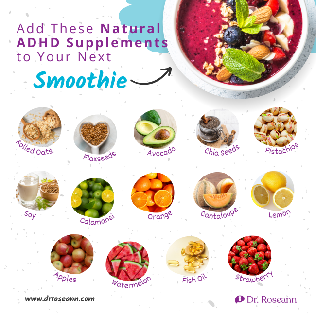 Fruits and Other Natural ADHD Supplements for Kids and Adults