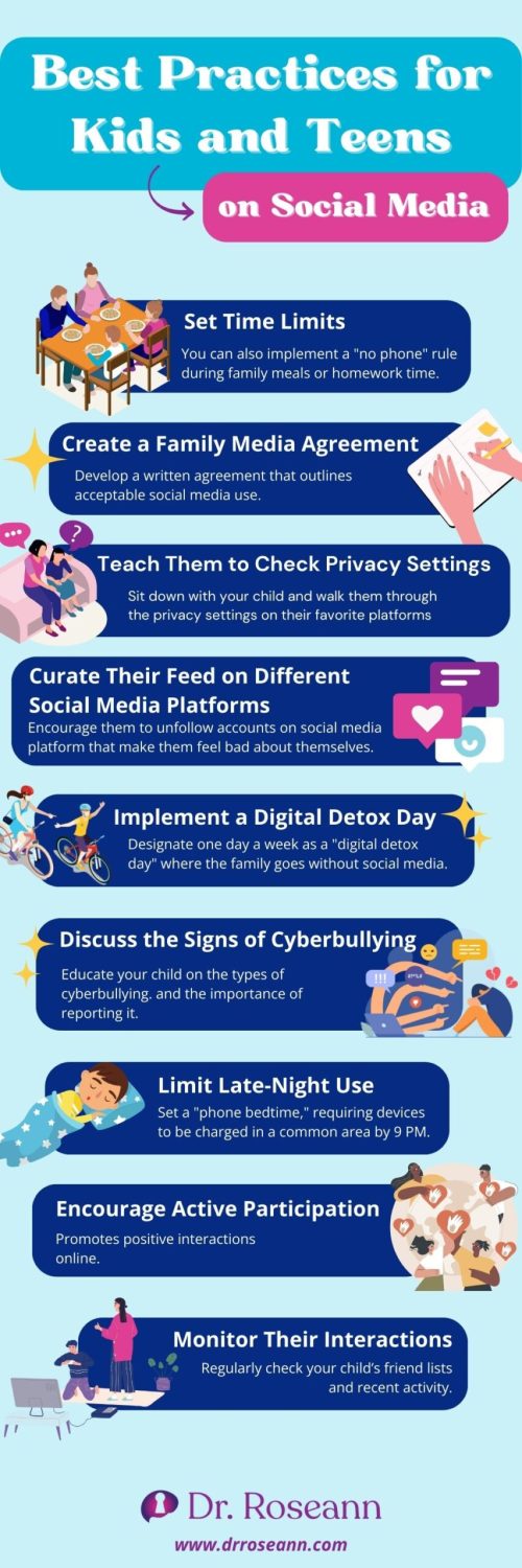 Best Practices for Kids and Teens on Social Media